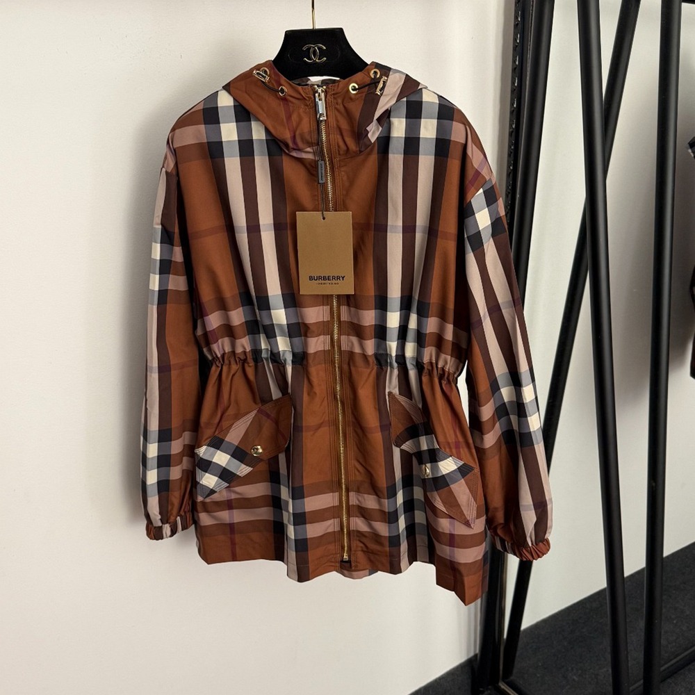 Burberry Hooded Windbreaker